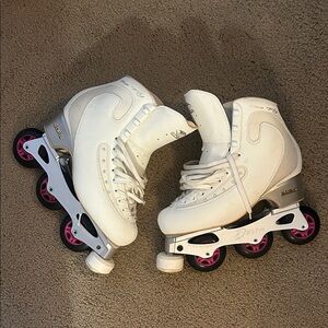 Edea ice fly with inline wheels